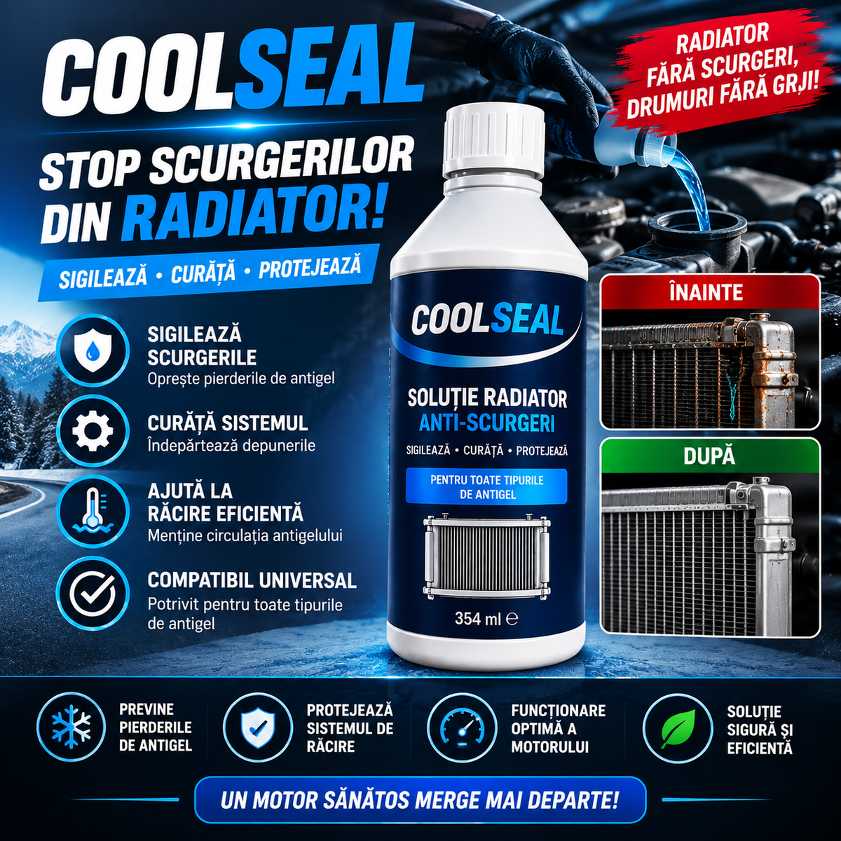 Soluție Radiator StopScurgere™