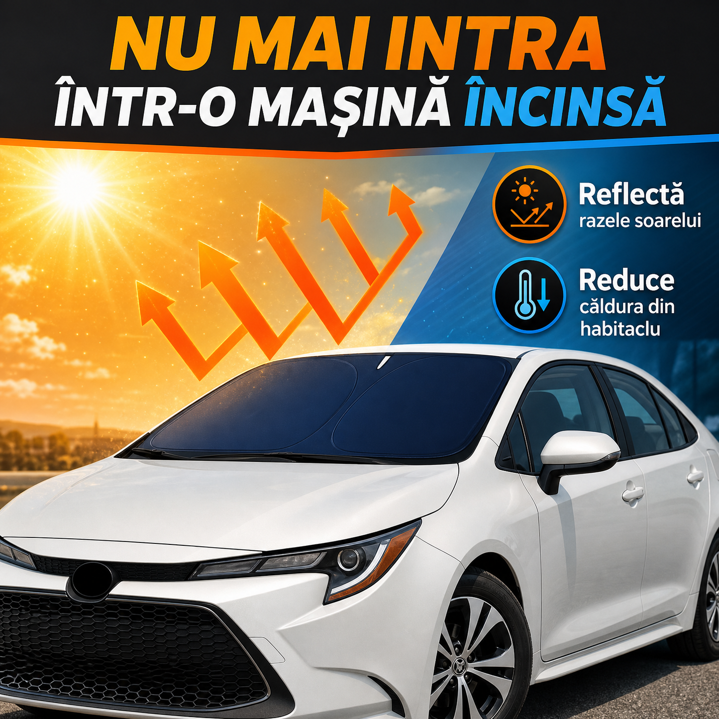 Parasolar Auto Pliabil SunBlock™