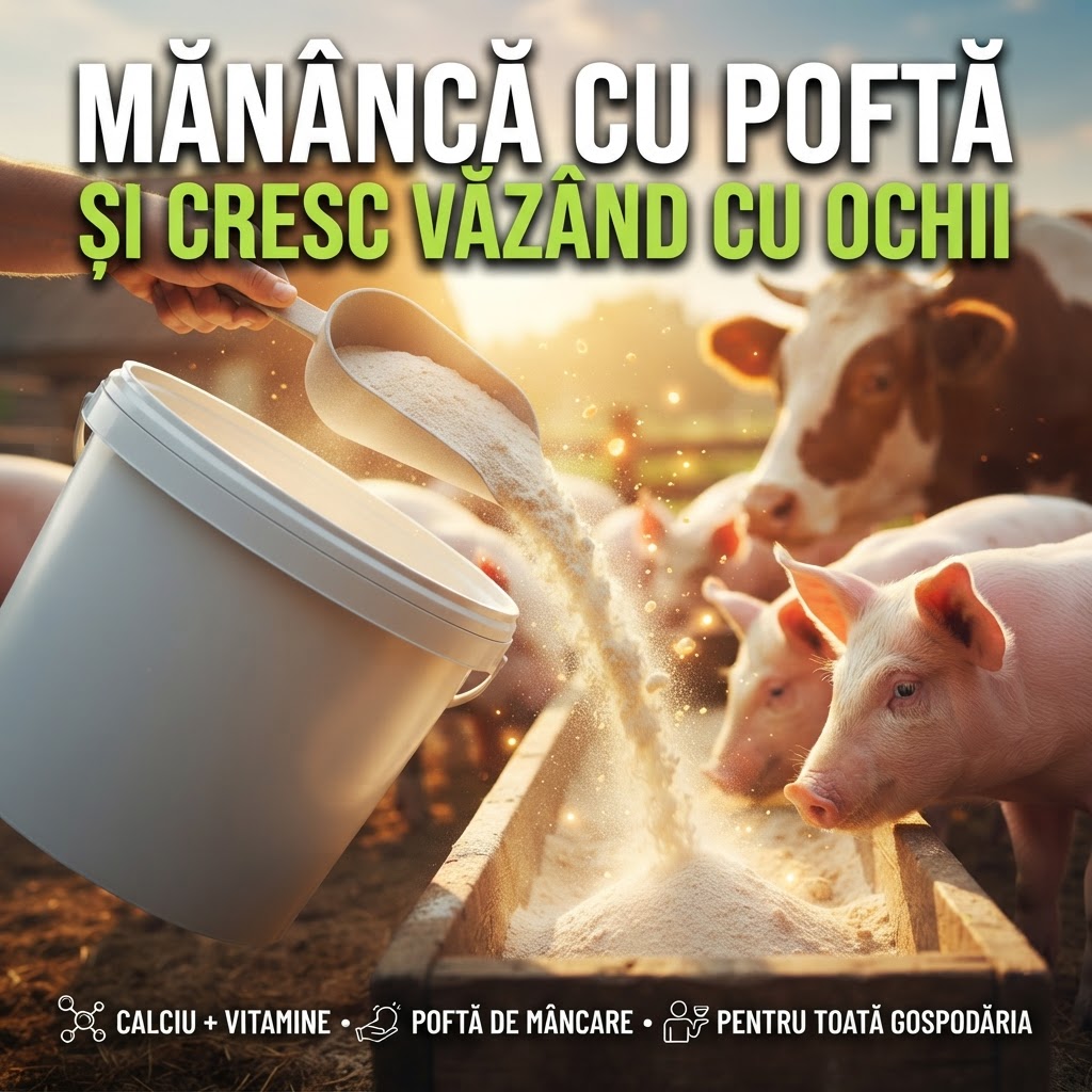 Calciu Furajer Vitaminizat NutriGain™