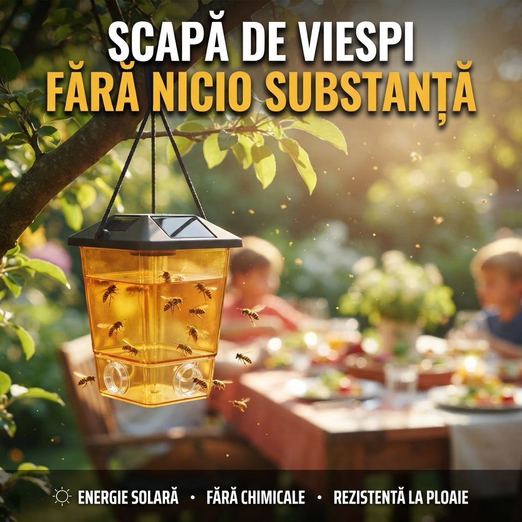 Capcană Solară Pentru Viespi WaspShield™