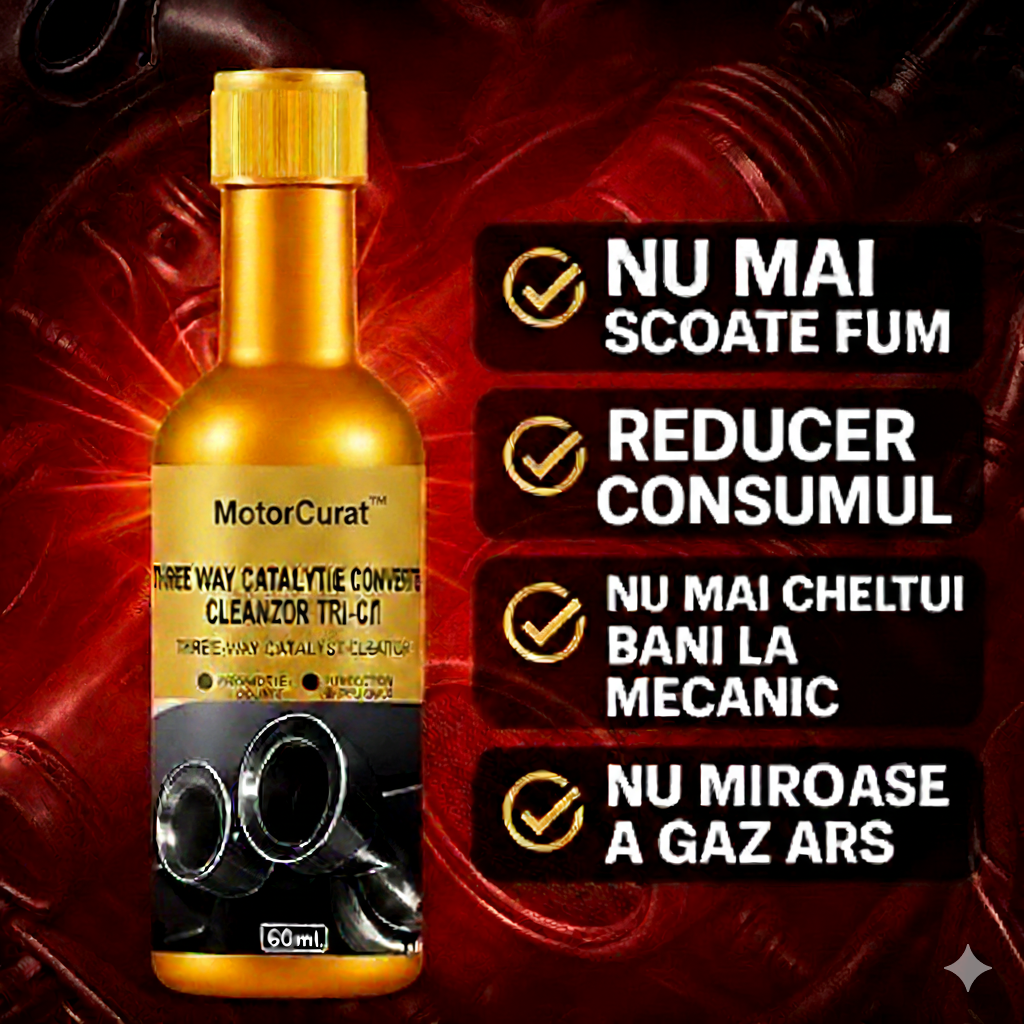 Soluție pentru performanță și curățarea motorului MotorCurat™