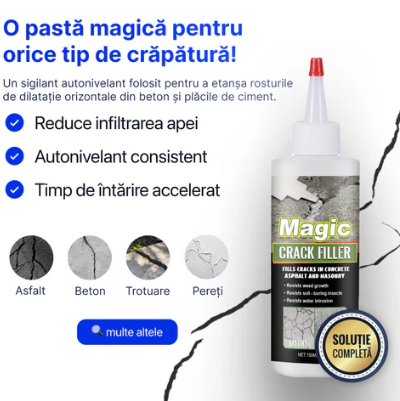 Kit de reparat crăpăturile din asfalt – BetonFix Pro